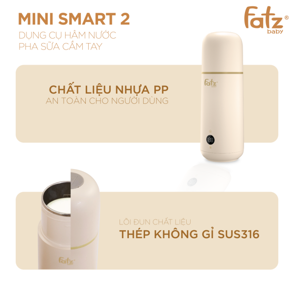 Dụng cụ hâm nước pha sữa cầm tay Mini Smart 2 - Hình ảnh 7