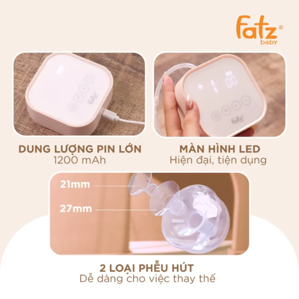 Máy hút sữa điện đôi rảnh tay TwinFree 1 - FB1301TG - Hình ảnh 8