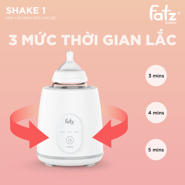 Máy lắc bình sữa điện tử cho bé Shake 1 - Hình ảnh 5