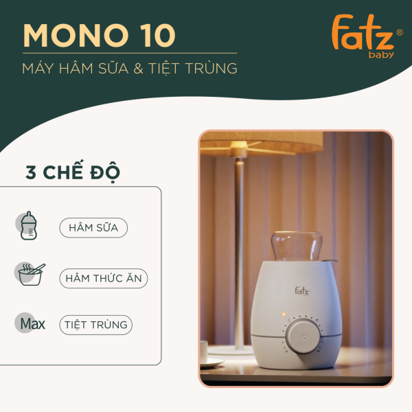 Máy hâm sữa và tiệt trùng Mono 10 - FB3053SJ - Hình ảnh 17