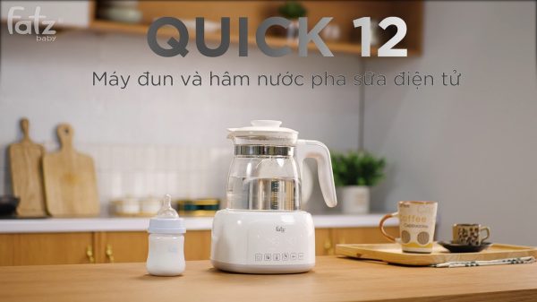 Máy đun nước và hâm nước pha sữa điện tử Quick 12 - FB3503HB - Hình ảnh 4