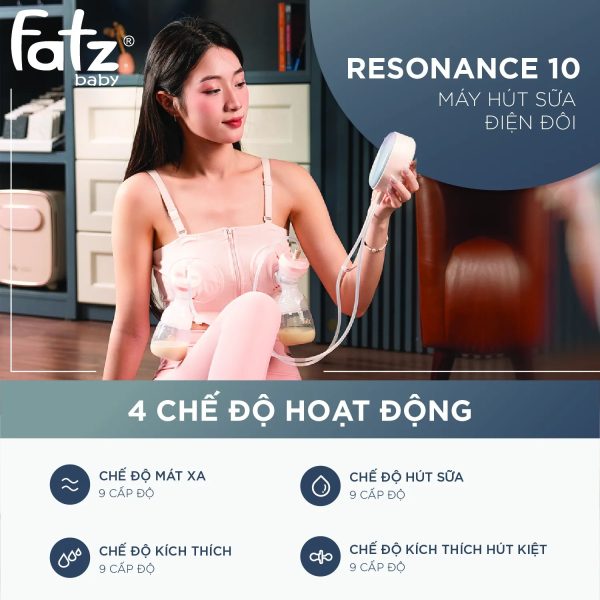 Máy hút sữa điện đôi Resonance 10 - FB1115VN - Hình ảnh 4