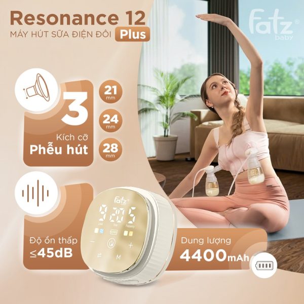 Máy hút sữa điện đôi Resonance 12 Plus - FB1116VN - Hình ảnh 26