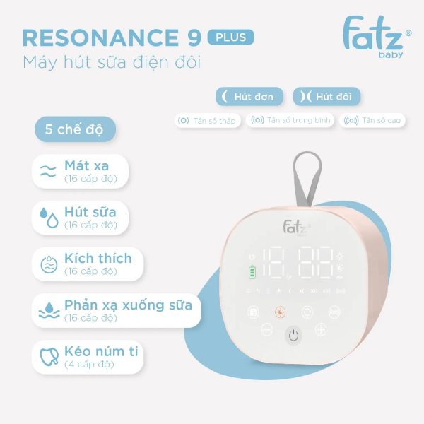 Máy hút sữa điện đôi Resonance 9 Plus - FB1168MB - Hình ảnh 4