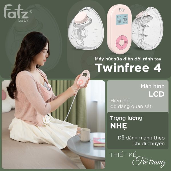 Máy hút sữa điện đôi rảnh tay TwinFree 4 - FB1310TP - Hình ảnh 3