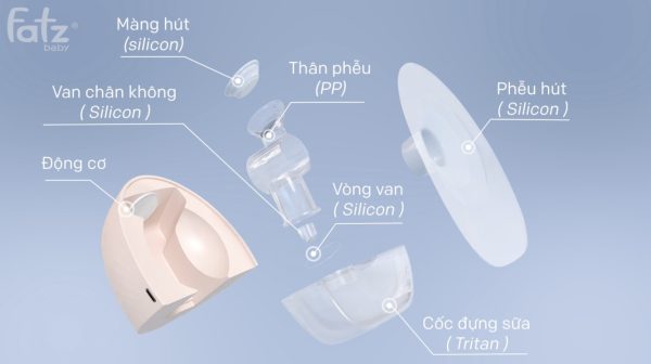 Máy hút sữa điện rảnh tay không dây Freemax 4 - FB1276RH - Hình ảnh 18