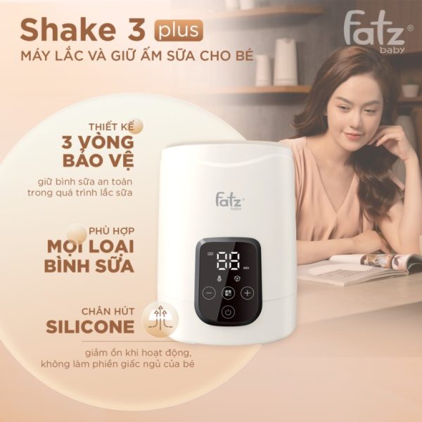 Máy lắc và giữ ấm sữa cho bé Shake 3 Plus - FB3920BK - Hình ảnh 4