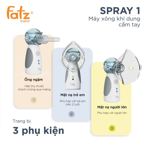 Máy xông khí dung cầm tay Spray 1 - Hình ảnh 3