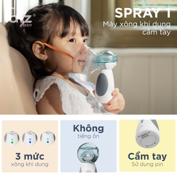 Máy xông khí dung cầm tay Spray 1 - Hình ảnh 4