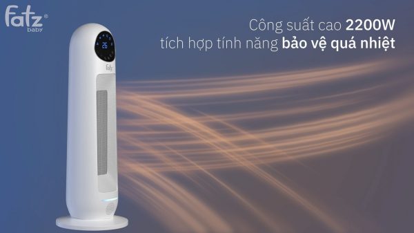 Quạt sưởi bằng công nghệ gốm PTC HEAT 1 - FB8165EA - Hình ảnh 9