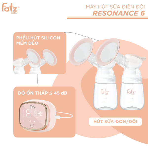 Máy hút sữa điện đôi Resonance 6 - FB1102VN - Hình ảnh 11