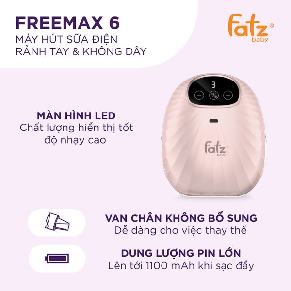 Máy hút sữa điện rảnh tay không dây Freemax 6 - FB1211MX - Hình ảnh 12