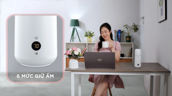 Bình đun và hâm nước pha sữa cầm tay Mini Smart 1 - Hình ảnh 15